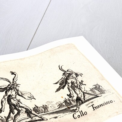 Cicho Sgarra and Collo Francisco, 1622 and later by Jacques Callot