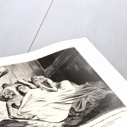 Récompense honnête decernée...A` Louis-Philippe.., 1835 by Honoré Daumier