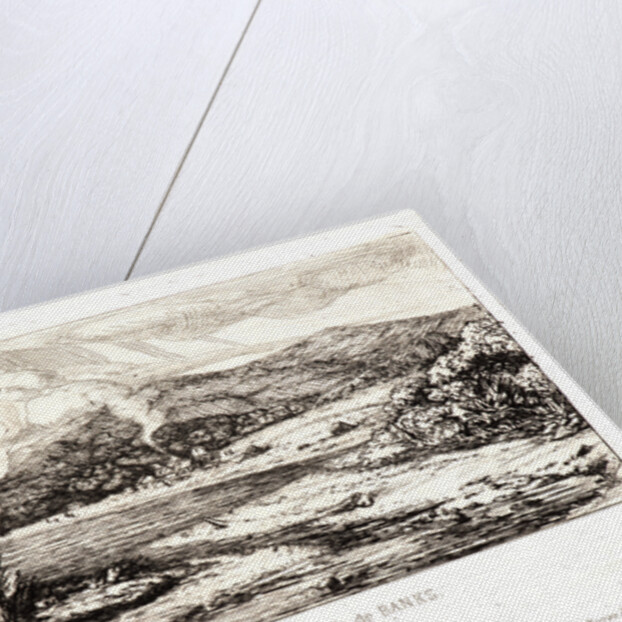 The Little French Colony at Akaroa (État de la Petite Colonie Francise d'Akaroa), 1845 by Charles Meryon