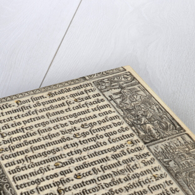 Sheet from a Book of Hours, 1520 by Anonymous