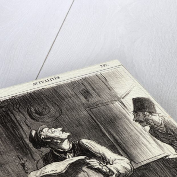 Le Pipelet du Lendemain, 1867 by Honoré Daumier