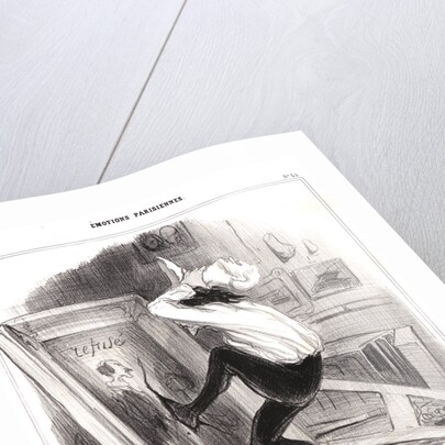 Ungrateful country—you shall not have my work! (Ingrate patrie, tu n'auras pas mon oeuvre!...), 1840 by Honoré Daumier