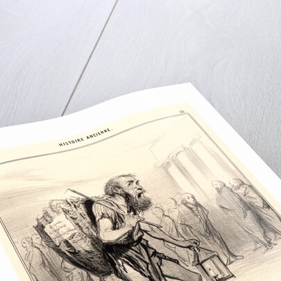 Bon Mot du Temps, 1842 by Honoré Daumier