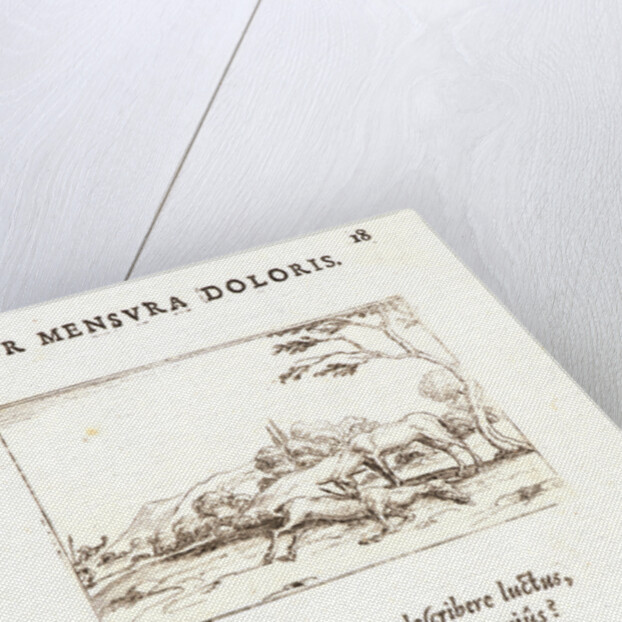 La Biche qui Pleure son Faon, 17th century by Jacques Callot