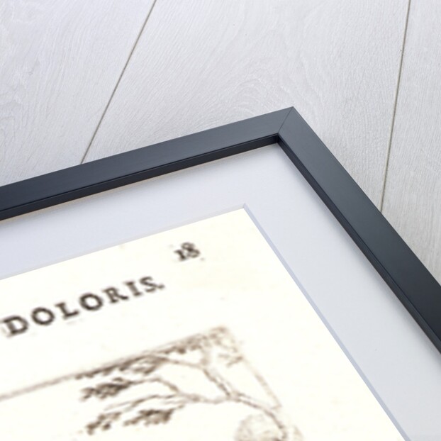 La Biche qui Pleure son Faon, 17th century by Jacques Callot