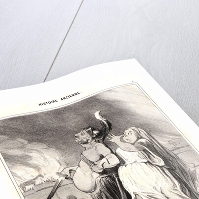 Menelas Vainqueur, 1841 by Honoré Daumier