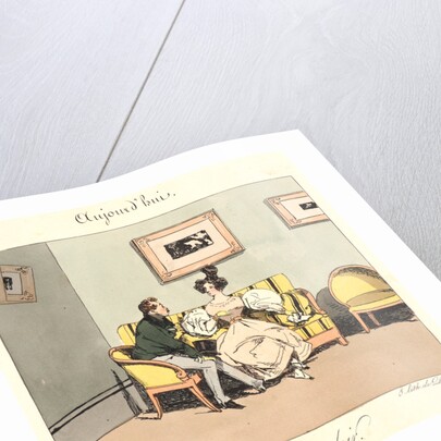 Un Boudoir (Aujourd'hui), 1829 by Henry Bonaventure Monnier