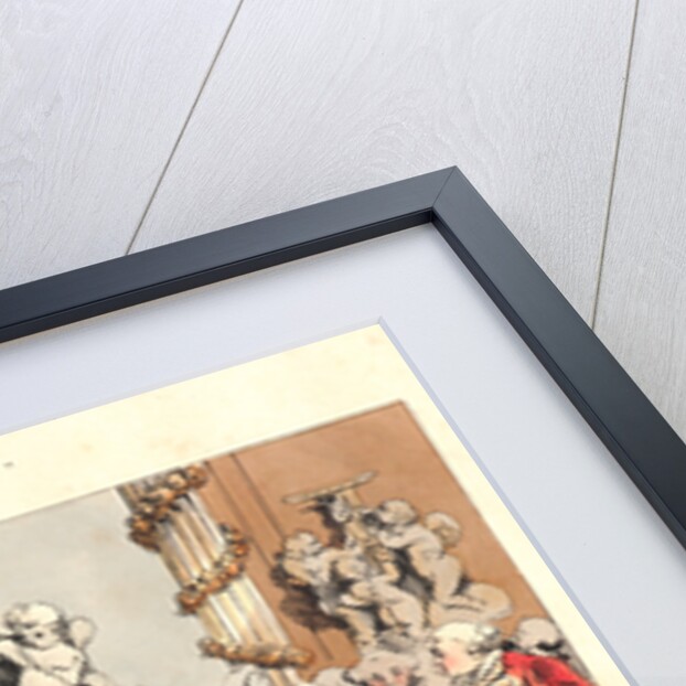 Un Soiree (Jadis), 1829 by Henry Bonaventure Monnier