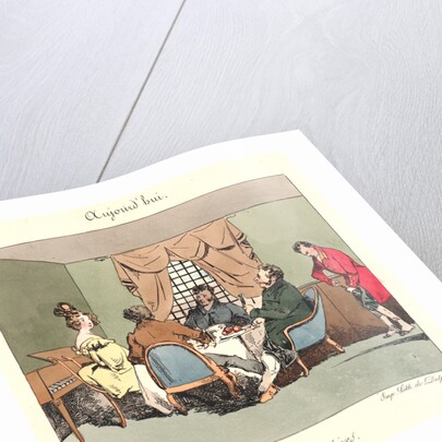 Banqueroutiers (Aujourd'hui), 1829 by Henry Bonaventure Monnier