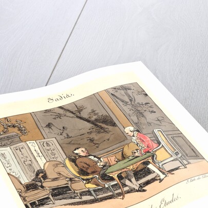 Le Complement des Etudes (Jadis), 1829 by Henry Bonaventure Monnier