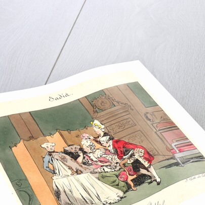 La Toilette (Jadis), 1829 by Henry Bonaventure Monnier