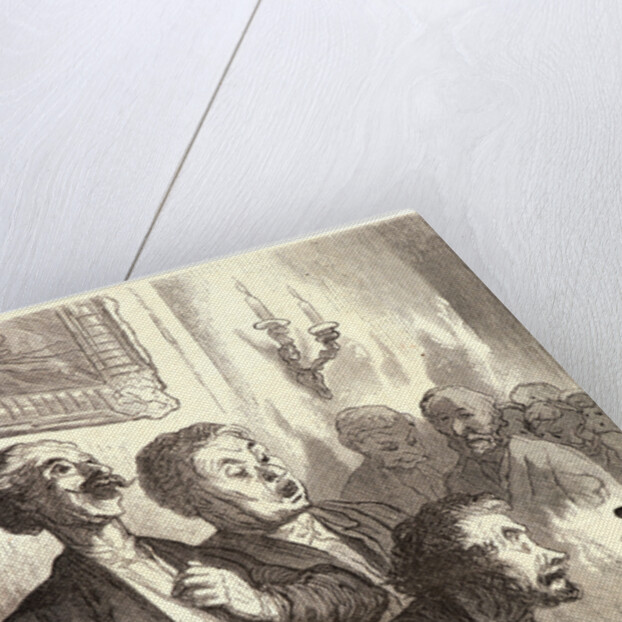 Les Chanteurs de salon, 1862 by C. Maurand