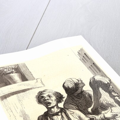 Les Chanteurs des rues, 1862 by C. Maurand