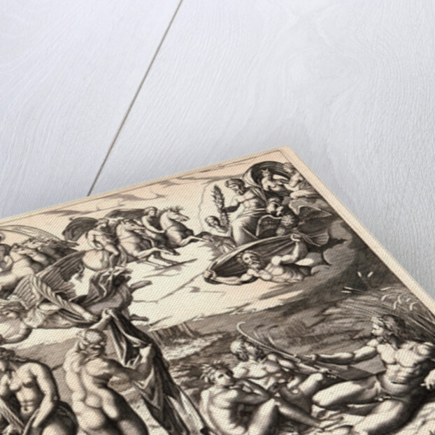 The Judgment of Paris, ca. 1517-1520 (possibly printed later 16th century) by Marco Dente