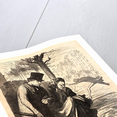 Affreux Macadam!, 1862 by Honoré Daumier