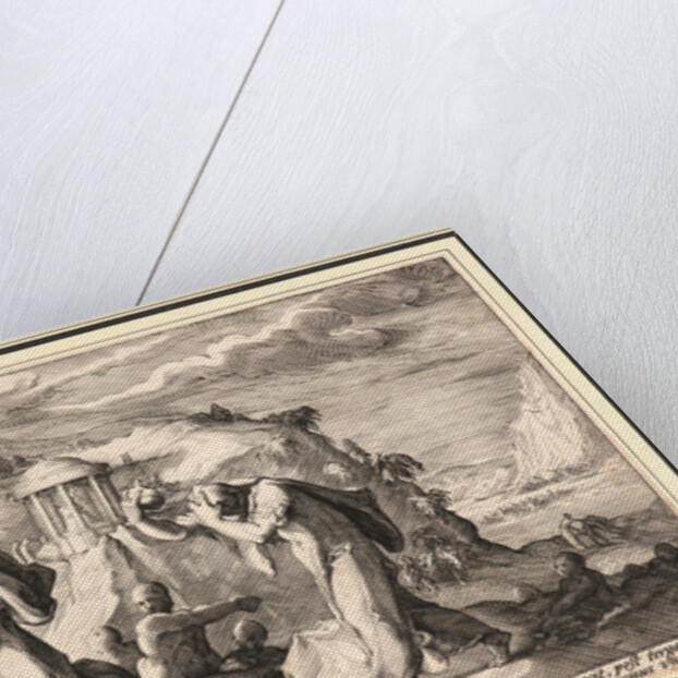 Deucalion and Pyrra Repeopling the Earth, ca. 1589 by Anonymous