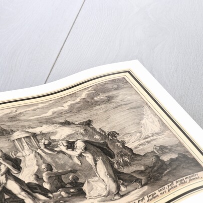 Deucalion and Pyrra Repeopling the Earth, ca. 1589 by Anonymous