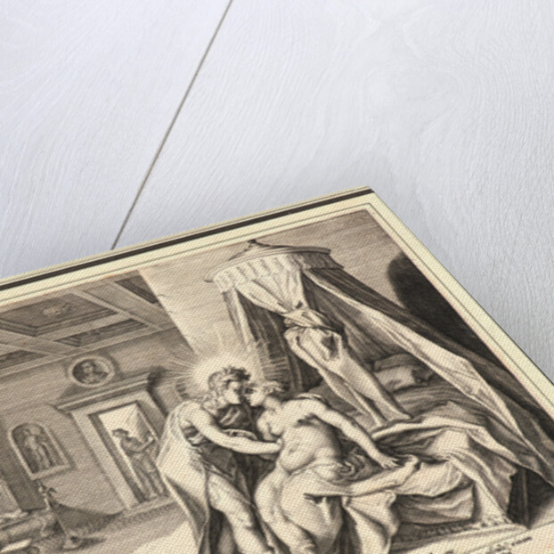 Apollo Abusing Leucothe in the Form of Eurynome, Her Mother, ca. 1615 by Anonymous