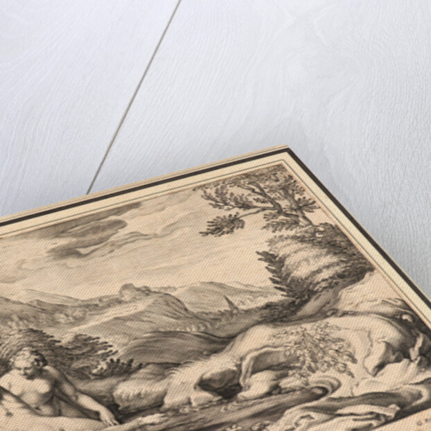 Salamacis and Hermaphrodite Transformed into a Single Person, ca. 1615 by Anonymous
