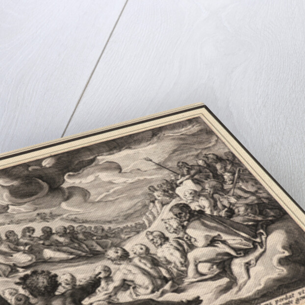Jupiter Taking Counsel from the Gods about the Destruction of the Universe, ca. 1589 by Anonymous
