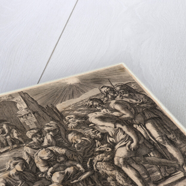 Adoration of the Shepherds, 1664 by Mauro Oddi