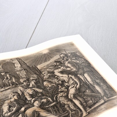 Adoration of the Shepherds, 1664 by Mauro Oddi