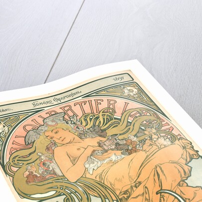 Au Quartier Latin, 1897 by Alphonse Mucha