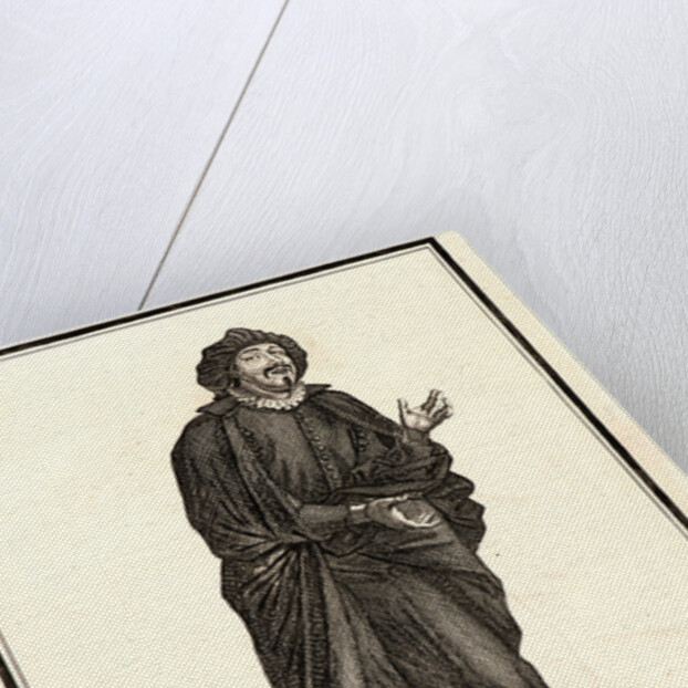 Scaramouche, ca. 1680-1690 by Nicolas Bonnart