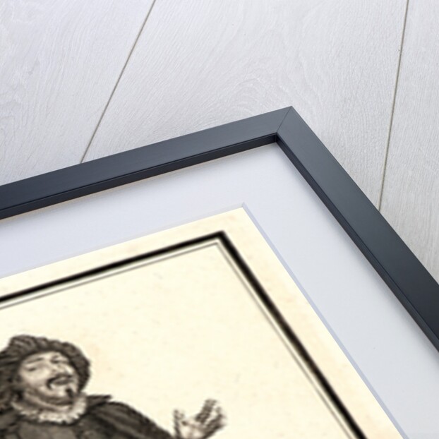 Scaramouche, ca. 1680-1690 by Nicolas Bonnart