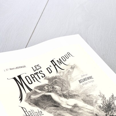 Les Morts d'Amour, 1885 by Eugène Carrière