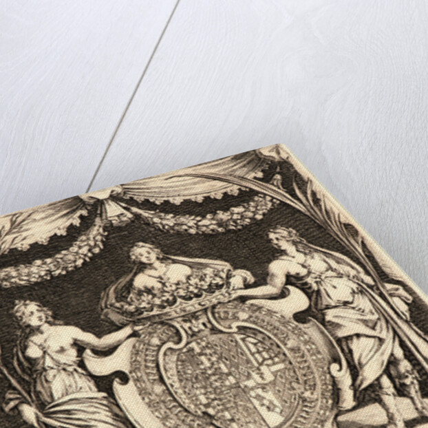 Frontispice du Combat à la Barriere, 17th century by Jacques Callot