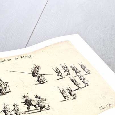 Entree de M. de Macey, 17th century by Jacques Callot