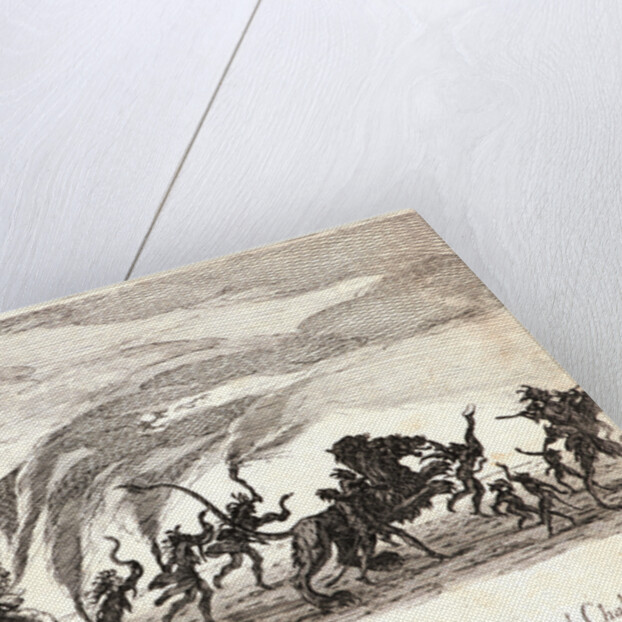 Entree de MM. de Couvonge et de Chalabre, 17th century by Jacques Callot