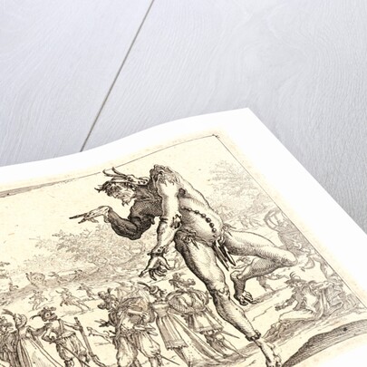 The Two Pantaloons (Les Deux Pantalons), 1616 by Jacques Callot