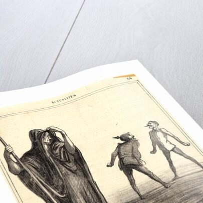 Ou Venise Commence a Esperer, 1866 by Honoré Daumier