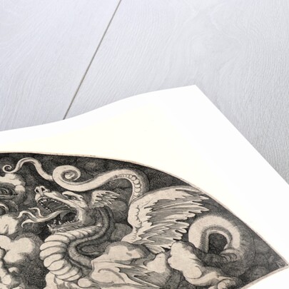 Jupiter's Eagle Bringing Psyche Water from the River Styx, 1540 by Monogrammist L. D.