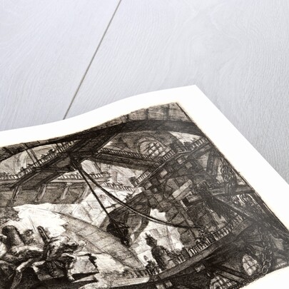 Prisoners on a Projecting Platform, 1761 by Giovanni Battista Piranesi
