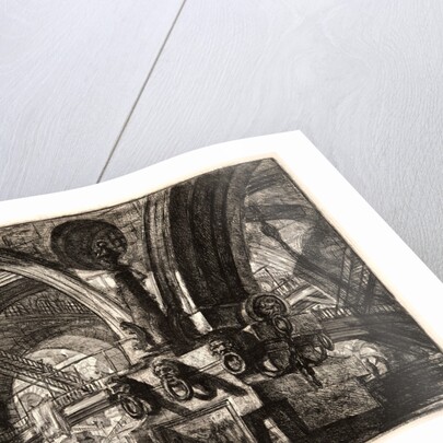The Pier with a Lamp, 1761 by Giovanni Battista Piranesi
