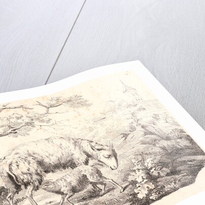 Ewe with Lamb, 1818 by Jean-Paul Alaux