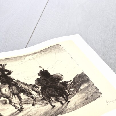Don Quixote and Sancho Panza, 1890 by Louis Anquetin