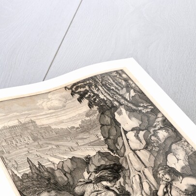 Roger Finds His Sister, Agnes, ca. 1657 by Abraham Bosse