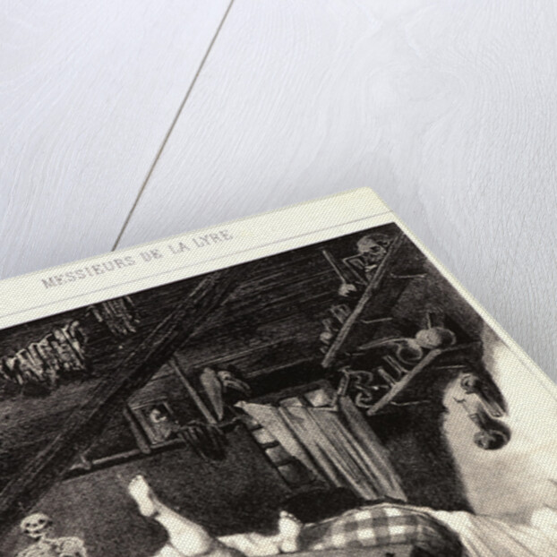 The Nights of Mr. Baudelaire (Les Nuits de Monsieur Baudelaire), 1861 by Durandeau