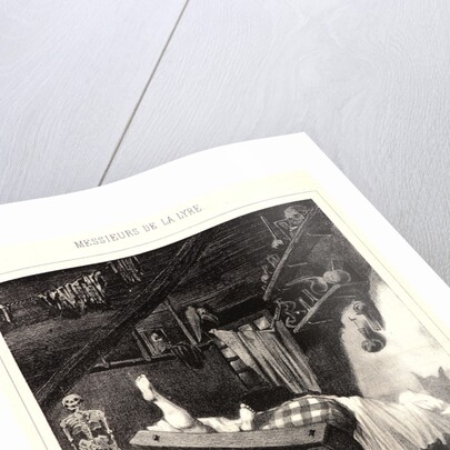 The Nights of Mr. Baudelaire (Les Nuits de Monsieur Baudelaire), 1861 by Durandeau