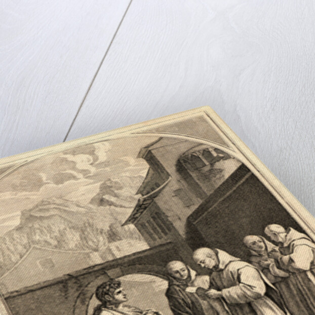 The Life of Saint Bruno, or The Founding of the Carthusian Order, Plate 15, 17th-18th century by Anonymous