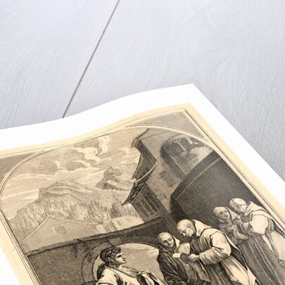 The Life of Saint Bruno, or The Founding of the Carthusian Order, Plate 15, 17th-18th century by Anonymous
