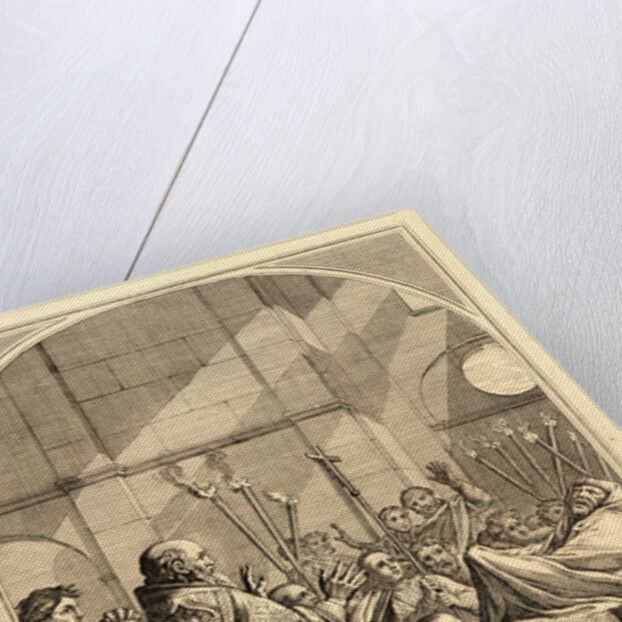 The Life of Saint Bruno, or The Founding of the Carthusian Order, Plate 3, 17th-18th century by Anonymous