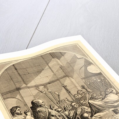 The Life of Saint Bruno, or The Founding of the Carthusian Order, Plate 3, 17th-18th century by Anonymous