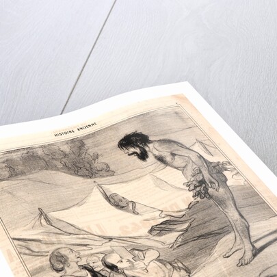 Présentation d'Ulysse a Nausica, 1842 by Honoré Daumier