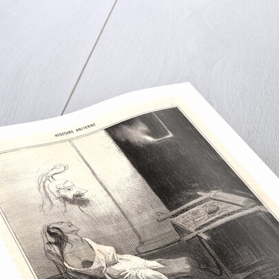 The Nights of Penelope (Les Nuits de Penelope), 1842 by Honoré Daumier