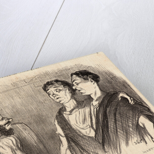 Héraclius, 1851 by Honoré Daumier